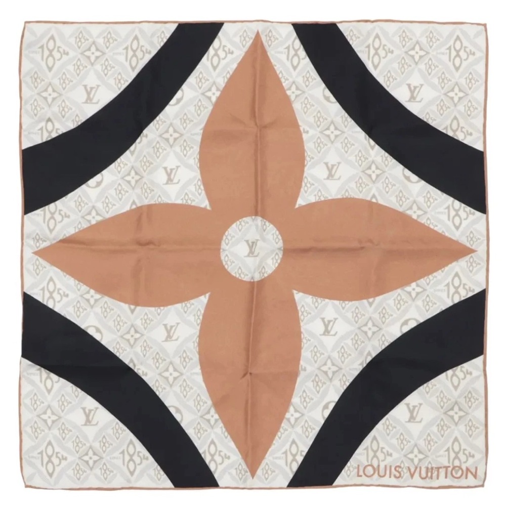 ⭐️RARE⭐️Louis Vuitton⭐️Since 1854 Square 45 Silk Scarf
